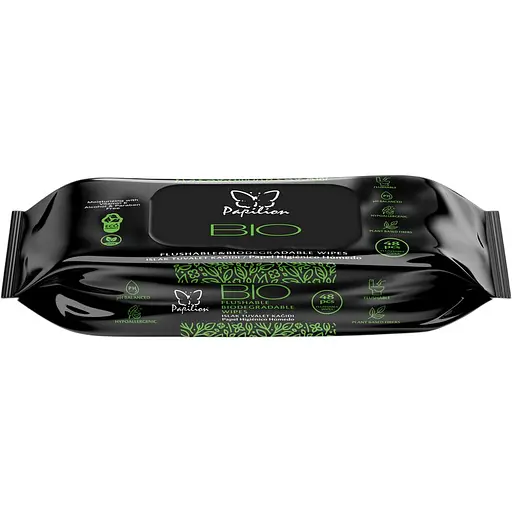 Влажная туалетная бумага Papilion Bio 48 шт.
