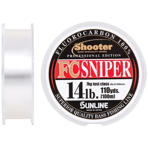 Флюорокарбон Sunline Shooter FC Sniper 100 м 0.330 мм 7 кг