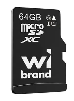microSDXC (UHS-1) Wibrand 64Gb class 10 - фото 1