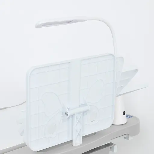 Парта M 5068-11 підставка для книги, лампа, сірий - фото 5