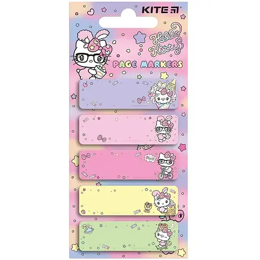 Закладки паперові Kite Hello Kitty 5х15х50 мм 100 шт. (HK23-480) - фото 1
