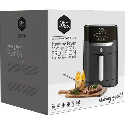 Мультипечь OBH Nordica Easy Fry&Grill Precision AG5058S0 [133720] - фото 6