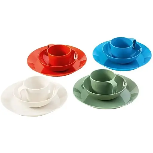 Набір посуду GSI Outdoors Cascadian 4 Person Table Set Multi Color (1099-77401)