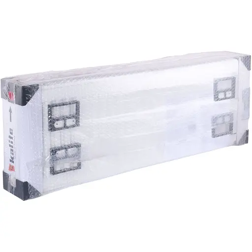 Радіатор сталевий панельний Kalite 22 низ/справа 300x900 (без INNER) 000022631, Білий - фото 2