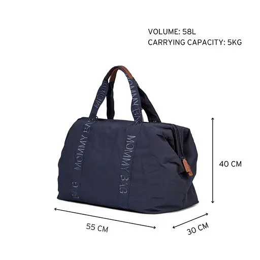 Сумка для мами Childhome Mommy bag Signature anthracite (CWMBBSUDG) - фото 7