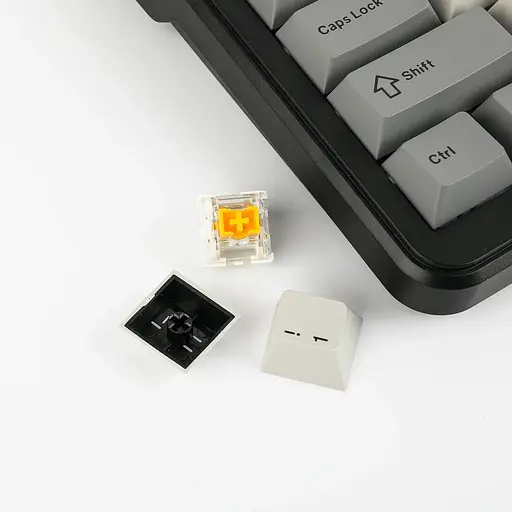 Игровая магнитная клавиатура AJAZZ AK820 Max / Проводное подключение / Magnetic Yellow Switch, Тёмно-серый - фото 7