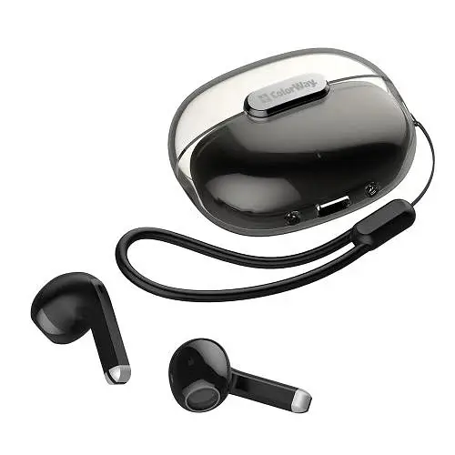 Беспроводные наушники Earbuds TWS 2, Black ColorWay teh0020138 - фото 2