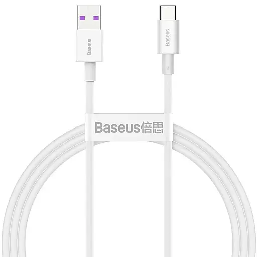 Дата кабель Baseus Superior Series Fast Charging USB to Type-C PD 66W (2m) (CATYS-A) Білий