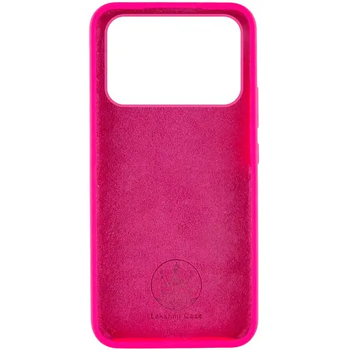 Чохол Lakshmi Silicone Cover (AAA) для Xiaomi Poco X6 Pro Рожевий / Barbie pink - фото 2