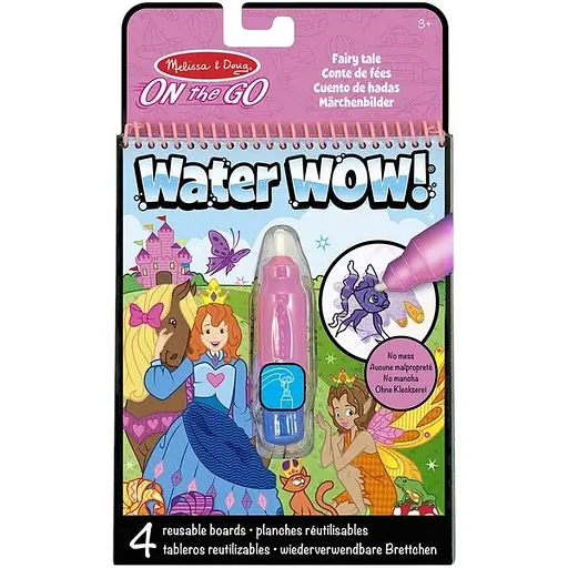 Водна розмальовка з ручкою Melissa & Doug Water WOW Казковий світ (SM93200/6074889)