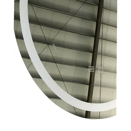 Дзеркало Zerix Fusion MV01-60x80-Reverse з LED Touch, Anti-fog, димером, регулятором яскравості ZX6068 - фото 7