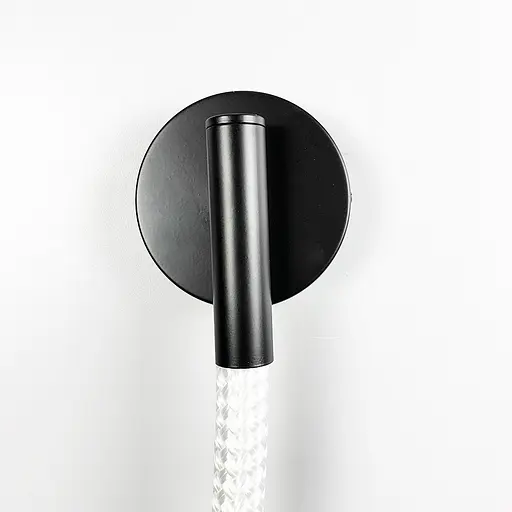 Інноваційний настінний світильник Line F довжина 100 см Арт. W30G/1000 BK - фото 2