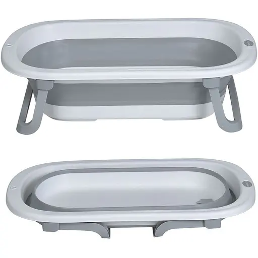 Дитяча ванночка El Camino Me 1152 Basic Gray зі зручним зливом - фото 3