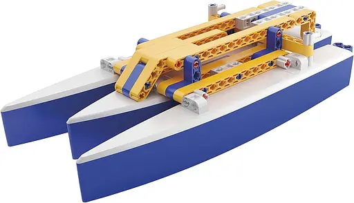 Інтерактивний конструктор 10 в 1 Плавучий тримаран - Clementoni 50698 - фото 5