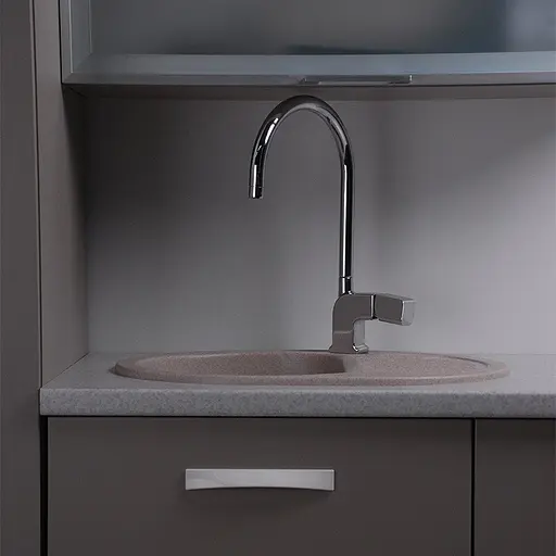 Кухонная мойка Fancy Marble Yuta песочный 102067001 - фото 4