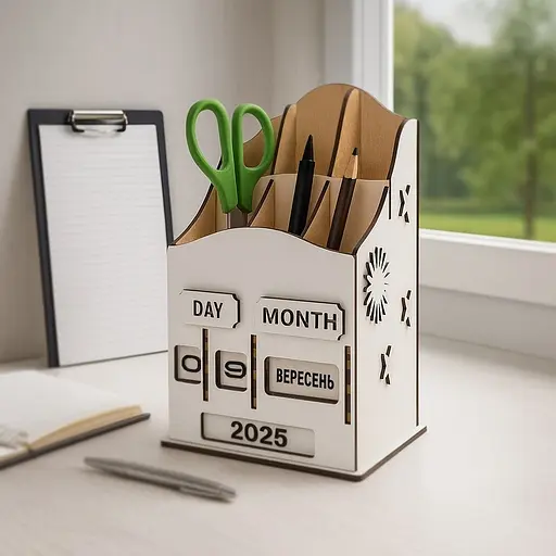 Вічний календар "Пори року" з органайзером Fabrika Decoru FDPO-429-1 - фото 2