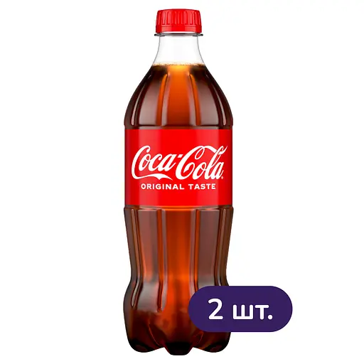 Напій Coca-Cola 750 мл x 2 шт.
