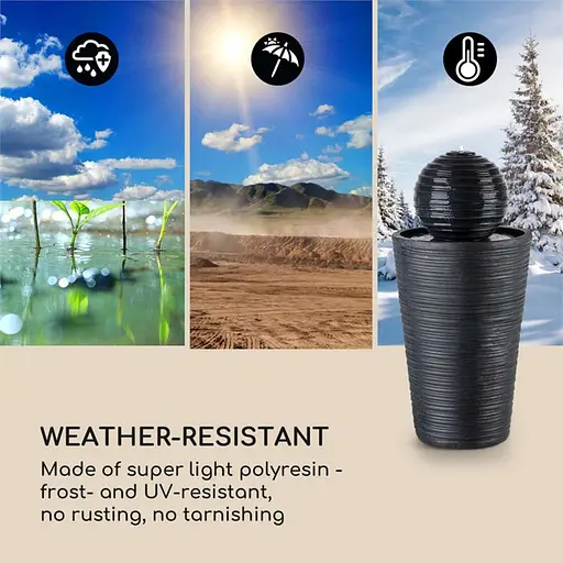 Фонтан садовий декоративний Blumfeldt Liquitorre (10033273) - фото 6