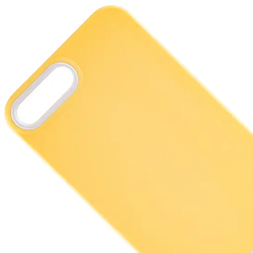Чехол TPU+PC Bichromatic для Apple iPhone 7 plus/8 plus 5.5 Creamy-yellow/White - фото 2