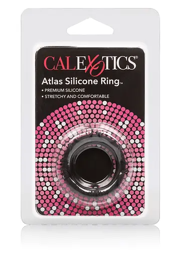 Эрекционное кольцо CalExotics Atlas 3.3 см черный - фото 5
