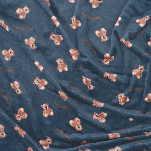 Плед Ardesto Flannel 160 х 200 см 100% полиэстер плюшевые мишки (ART0131PB) - фото 3