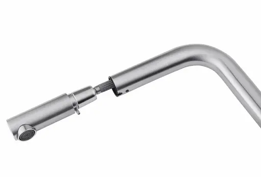 Змішувач для кухні з висувним виливом Kroner KRP Edelstahl Klassisch - ESG03917 (CV032284) - фото 7