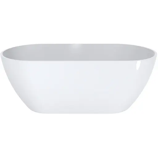 Ванна Mraggo Greenland глянцева з литого мармуру 1700x800x625 00312501 Білий - фото 1