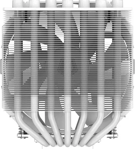 Кулер для процессора ID-Cooling SE-207-XT Slim Snow White (SE-207-XT SLIM SNOW) - фото 5