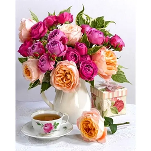 Алмазна мозаїка на підрамнику Насолоду 40*50 см - фото 1