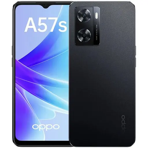 Oppo A57s 64 GB Starry Black (Grade B) Seller Refurbished - фото 1