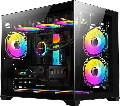 Корпус GTL Gaming Abyss RGB Black (GTLN285M) - фото 2