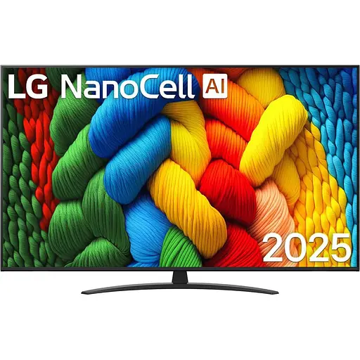 Телевізор LG NanoCell AI 81, 65" UHD 4K 65NANO81A3A EU (150625)