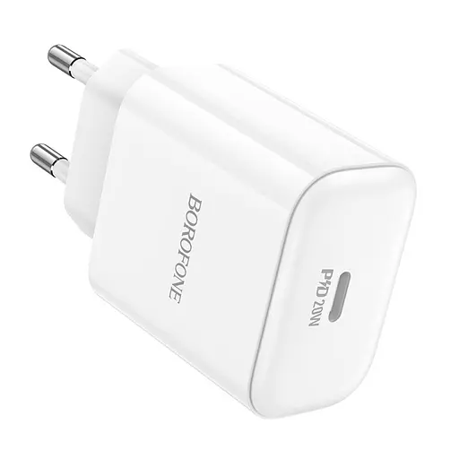 Блок питания быстрое зарядное устройство для Borofone BA81A 20w usb-c - фото 1