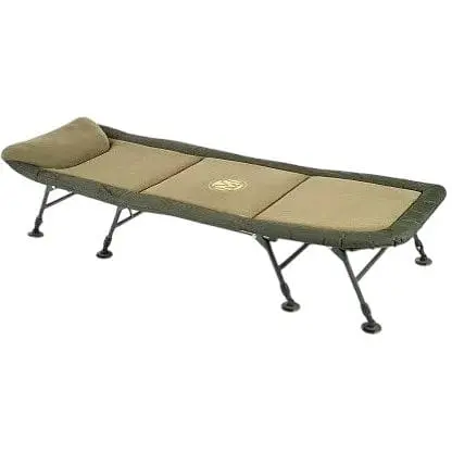 Кровать раскладушка Mivardi карповая рыбацкая Professional FLAT8 нагрузка 140 кг - фото 1