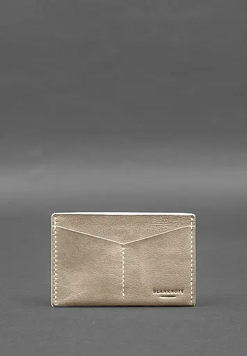 Кожаная обложка-органайзер для документов 6.2 светло-бежевый краст - фото 2