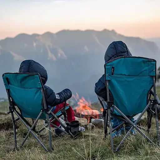 Кресло раскладное Uquip Roxy голубое с серым (244002) - фото 10