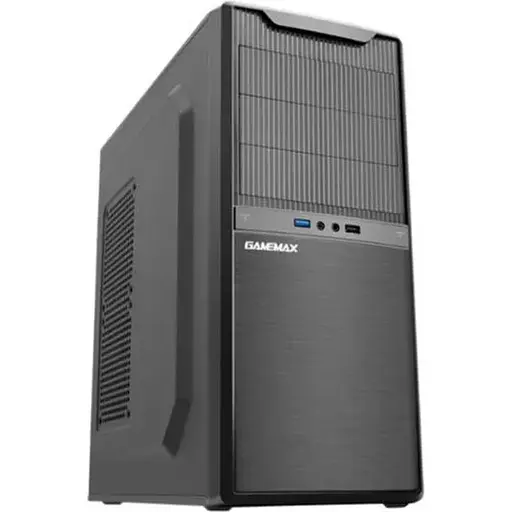 Корпус GameMax MT507-NP Black, без БЖ, Mid Tower, ATX / Micro ATX / Mini ITX, 2хUSB 2.0
