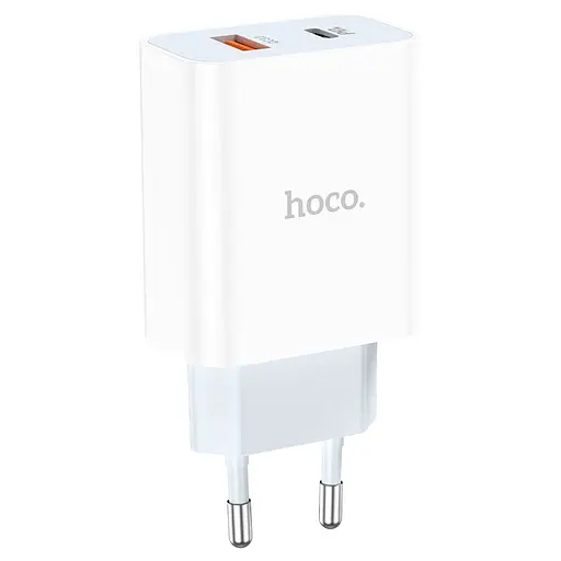 МЗП HOCO C97A PD20W+QC3.0 (1USB/1Type-C/3A) Білий