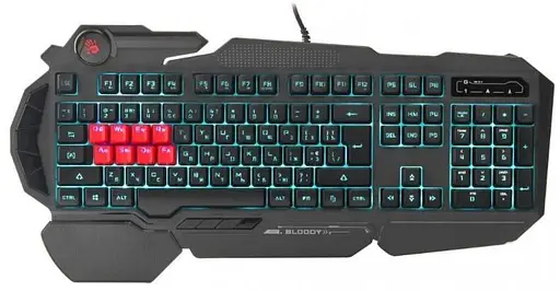 Клавіатура Bloody A4Tech B318 LK USB Black (B318 (Black) LK Black) - фото 1