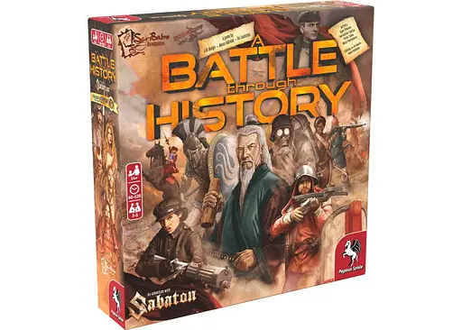 Настільна гра Pegasus Spiele Битва крізь історію: Пригода з Sabaton (A Battle Through History: An Adventure With Sabaton) (англ.) (PS200)