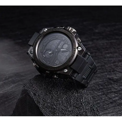 Часы мужские наручные Besta Tattoo (Черные) - фото 5