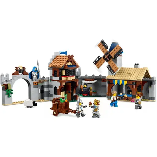 Конструктор LEGO Creator Середньовічний замок із лицарем на коні 1371 деталь (31168) - фото 8