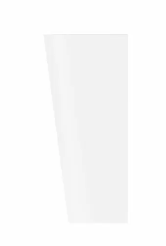 Умивальник Corsan Aris білий підлоговий MU5040, Білий - фото 5