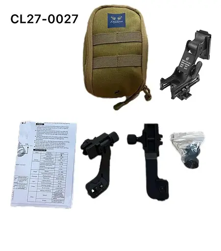 Тактический монокуляр ночного видения СL27-0027 Night Vision (до 400м) + крепление рог на шлем - фото 6