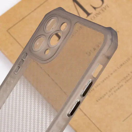 Чохол Epik TPU Ease Carbon color series для Apple iPhone 11 Pro 5.8 Чорний/Прозорий - фото 4