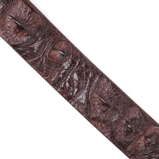 Ремінь Crocodile Leather чоловічий  3,7х115 см acs0029608 - фото 8