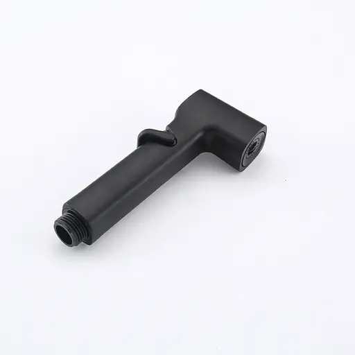 Змішувач для гігієнічного душу зовнішнього монтажу 150 мм Frap F2071-6, Чорний матовий - фото 4