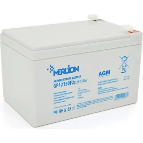 Акумулятор Merlion AGM GP12150F2 12V15Ah
