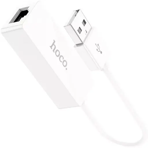 Адаптер переходник Hoco Ethernet UA22 RJ45 to USB 14.5 см - фото 1