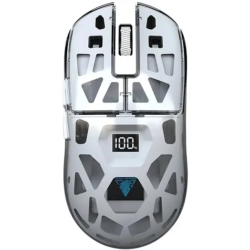 Бездротова миша Jedel WD154 з LED підсвічуванням та відображенням заряду чорний - фото 1